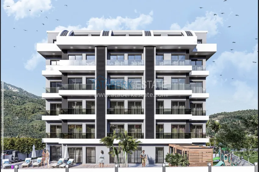 Inwestycyjno-atrakcyjny projekt kompleksu butikowego w Avsallar 2