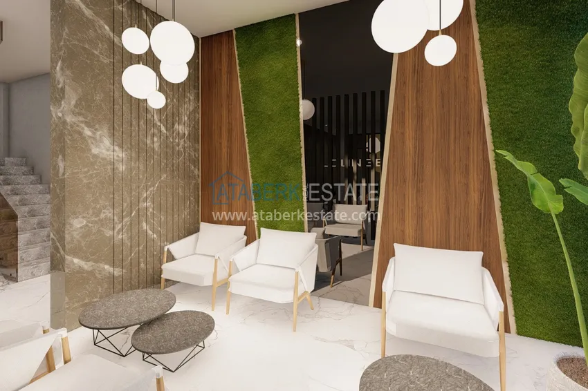 Apartamenty w Alanyi - obszar Avsallar od inwestora w kompleksie na ostatnim etapie 13