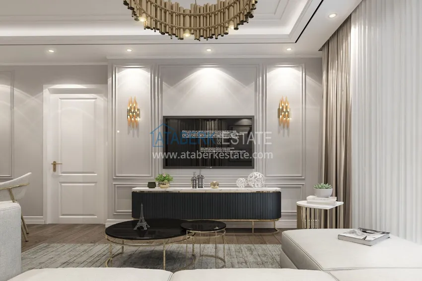 Kupuj Apartamenty w Alanyi - obszar Avsallar od inwestora w kompleksie na ostatnim etapie 4