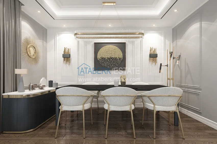 Kupuj Apartamenty w Alanyi - obszar Avsallar od inwestora w kompleksie na ostatnim etapie 5
