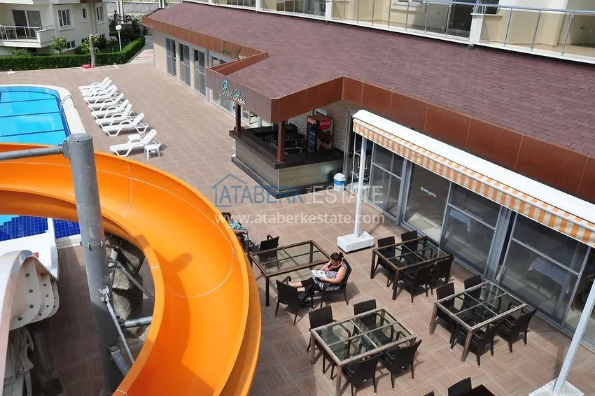 Apartament w Avsallar z widokiem na morze i góry w kompleksie z prywatną plażą 9 