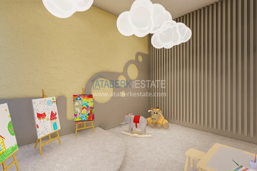Apartamenty w Alanyi - obszar Avsallar od inwestora w kompleksie na ostatnim etapie 16