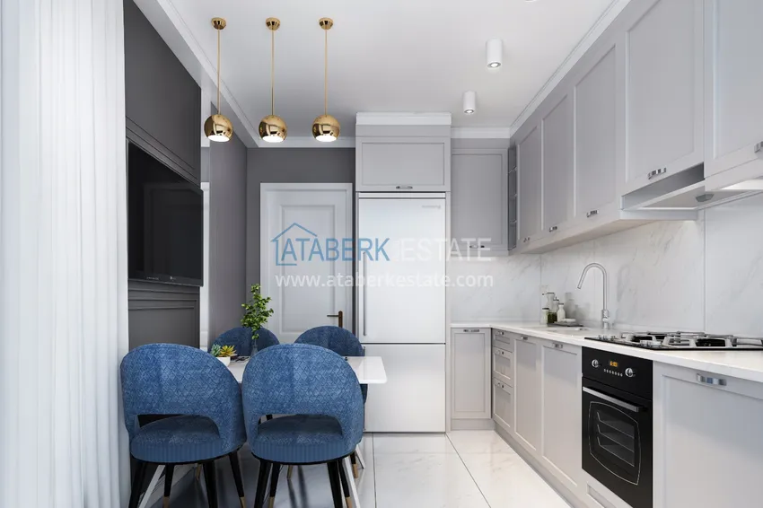 Kupuj Apartamenty w Alanyi - obszar Avsallar od inwestora w kompleksie na ostatnim etapie 7