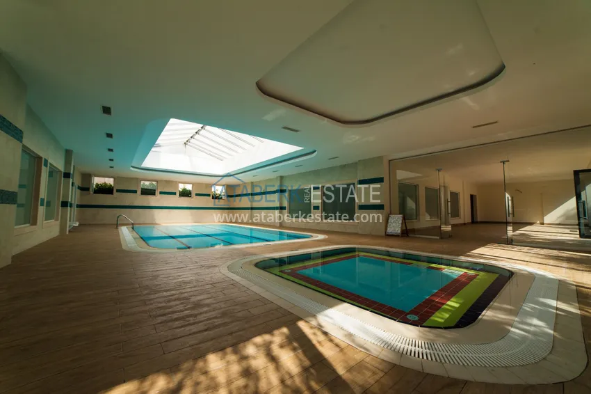 Apartament w Oba z pięknym wykończeniem i osobną kuchnią w młodym kompleksie 9
