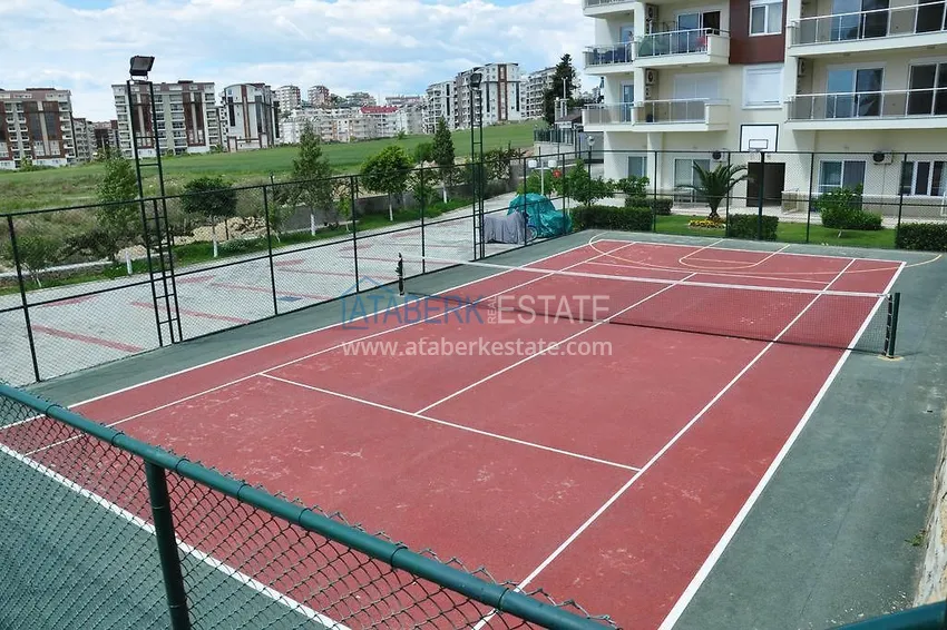 Apartament w Avsallar z widokiem na morze i góry w kompleksie z prywatną plażą 11 
