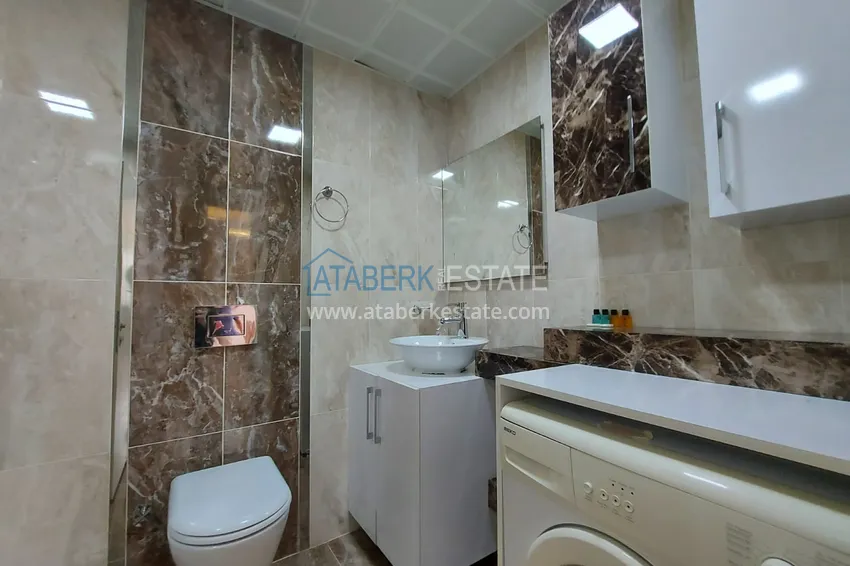 Kupuj Umeblowane apartamenty w Kestel z widokiem na morze w kompleksie mieszkalnym 23