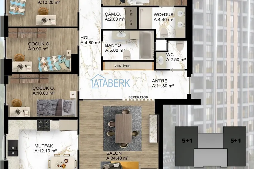 Buy cheap Large-scale residential complex project in the Dosemealti area — Antalya 4