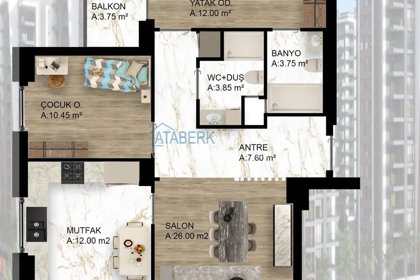 Buy cheap Large-scale residential complex project in the Dosemealti area — Antalya 5