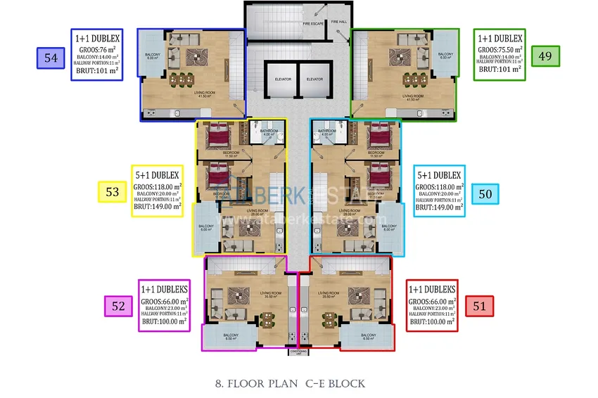 Buy cheap Apartments from a developer with installments for up to 3 years - a hotel-type complex in Avsallar, Alanya 4 