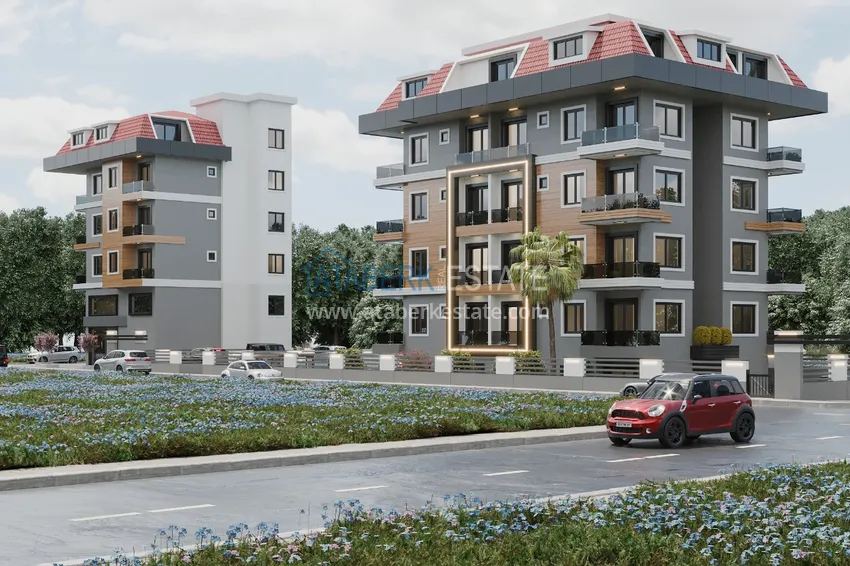 Apartamenty i penthousy od inwestora na terenie Kestel w butikowym kompleksie w trakcie budowy 15 