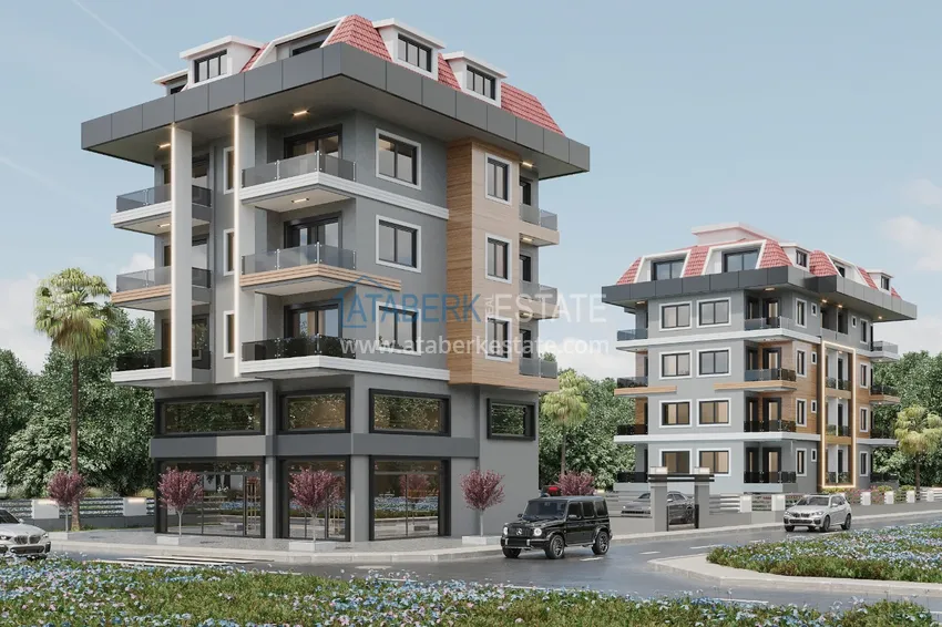 Apartamenty i penthousy od inwestora na terenie Kestel w butikowym kompleksie w trakcie budowy 16 