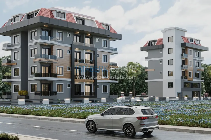 Apartamenty i penthousy od inwestora na terenie Kestel w butikowym kompleksie w trakcie budowy 17 