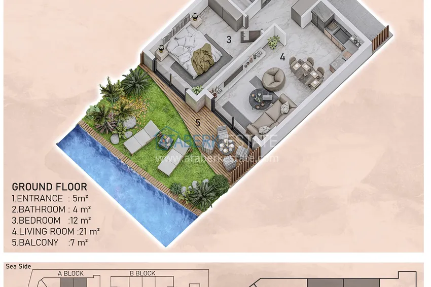 Buy cheap New luxury family complex in Avsallar district 2