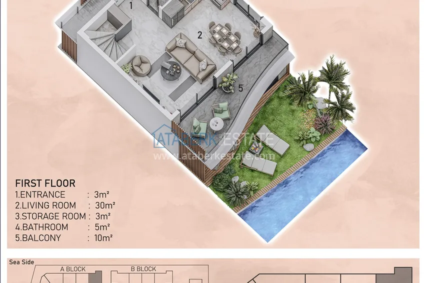 Buy cheap New luxury family complex in Avsallar district 5
