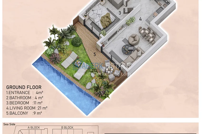 Buy cheap New luxury family complex in Avsallar district 15