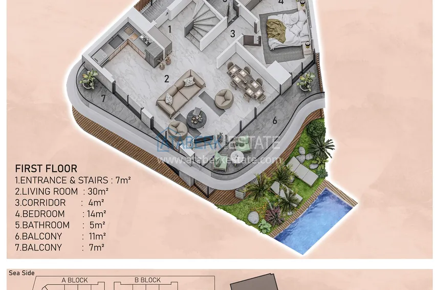 Buy cheap New luxury family complex in Avsallar district 29
