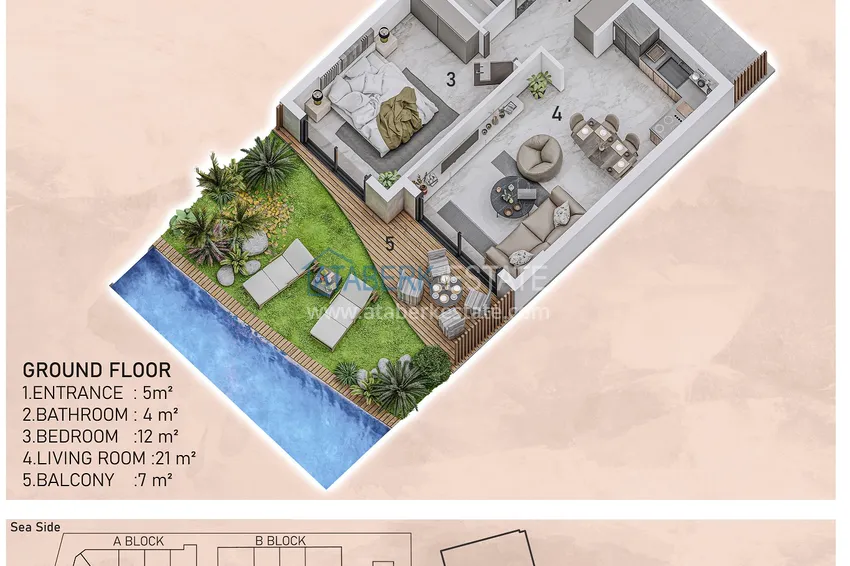 Buy cheap New luxury family complex in Avsallar district 20
