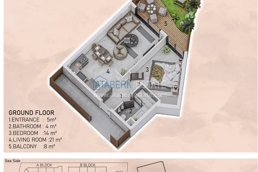 Buy cheap New luxury family complex in Avsallar district 21