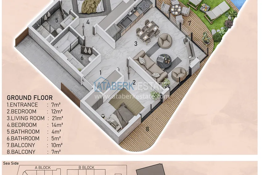 Buy cheap New luxury family complex in Avsallar district 22