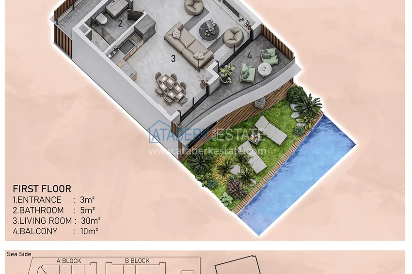 Buy cheap New luxury family complex in Avsallar district 25