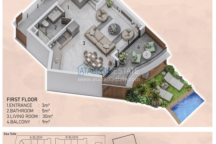 Buy cheap New luxury family complex in Avsallar district 27