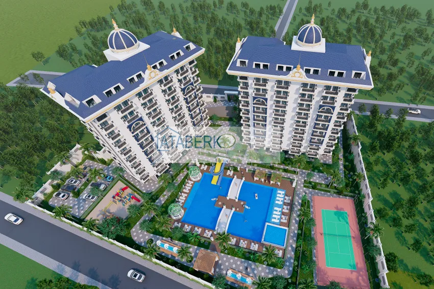 Start of sales! New project of a residential complex in the Avsallar area 2
