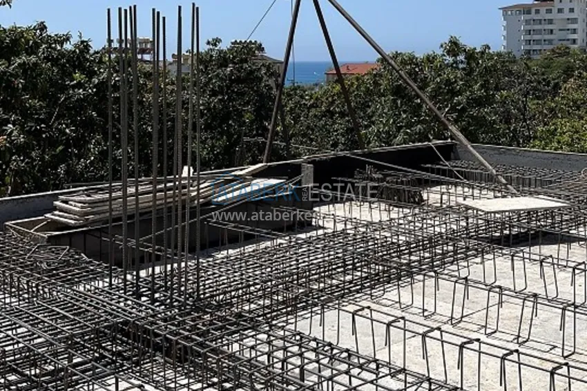 Apartamenty z widokiem na morze od dewelopera w centrum Alanyi — Plaża Kleopatra 15 