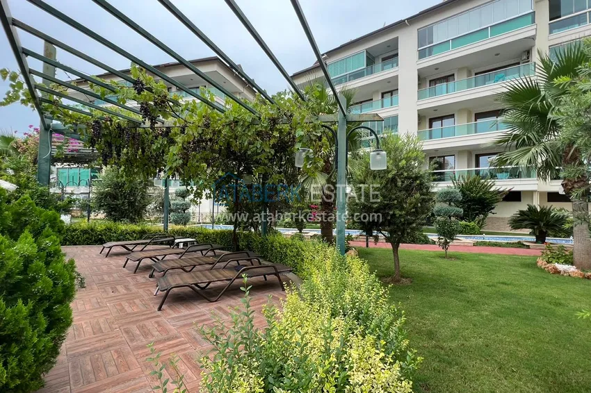 Apartament w Oba z meblami i widokiem na góry w rezydencji premium 7