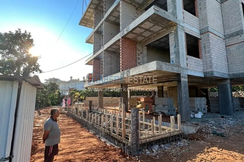 Apartamenty z widokiem na morze od dewelopera w centrum Alanyi — Plaża Kleopatra 5 