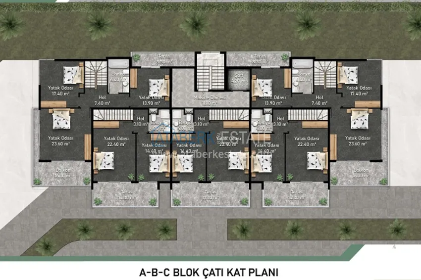 Buy cheap New original project of a residential complex in the Kargicak district 5