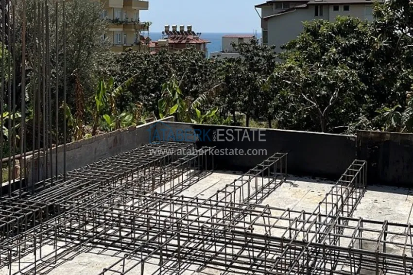Apartamenty z widokiem na morze od dewelopera w centrum Alanyi — Plaża Kleopatra 16 