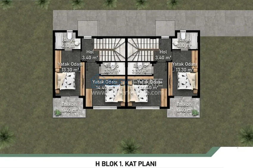 Buy cheap New original project of a residential complex in the Kargicak district 8