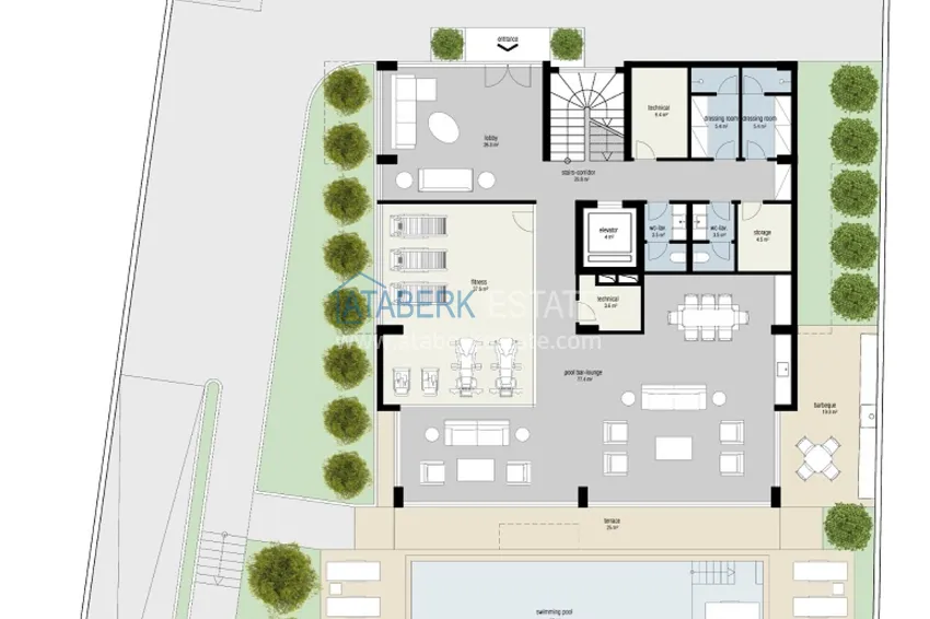 Kupuj taniej Apartamenty z widokiem na morze od dewelopera w centrum Alanyi — Plaża Kleopatra 1 