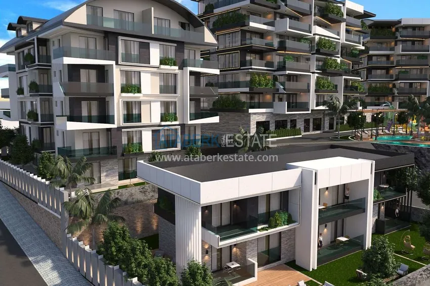 New original project of a residential complex in the Kargicak district 10