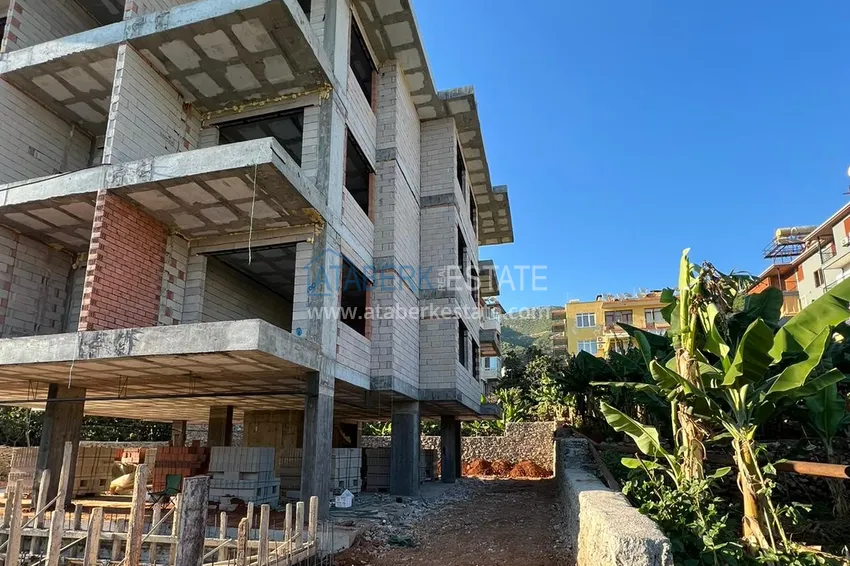 Apartamenty z widokiem na morze od dewelopera w centrum Alanyi — Plaża Kleopatra 14 