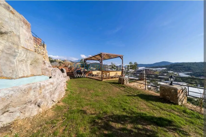 Luxurious two-story mansion at the foot of the mountains — Alanya, Yeşiloz district 12