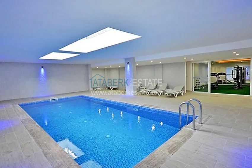 1+1 apartment in Kestel on the seafront — with a designer interior and a glazed balcony 14