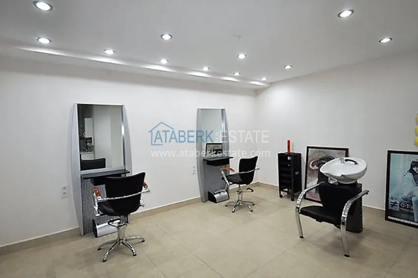 1+1 apartment in Kestel on the seafront — with a designer interior and a glazed balcony 16
