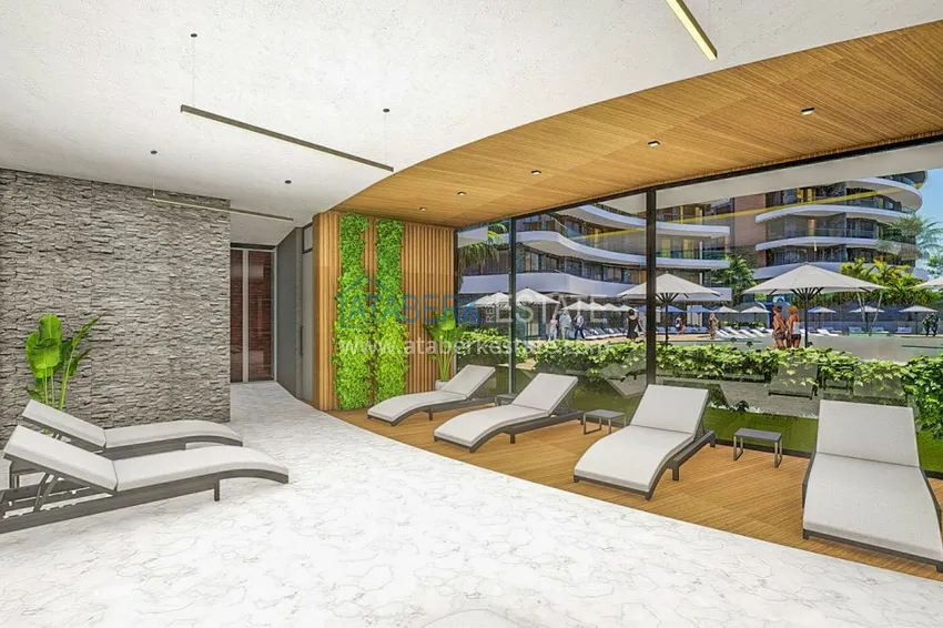 New investment project for a residential complex in Upper Oba, Alanya 26