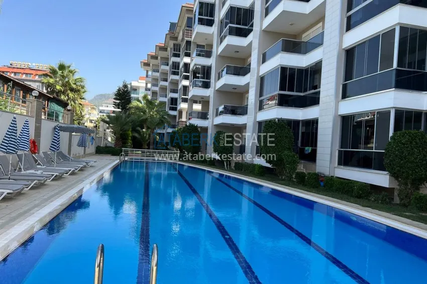 1+1 apartment in Kestel on the seafront — with a designer interior and a glazed balcony 2