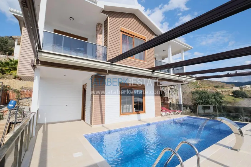 Luxurious two-story mansion at the foot of the mountains — Alanya, Yeşiloz district 2