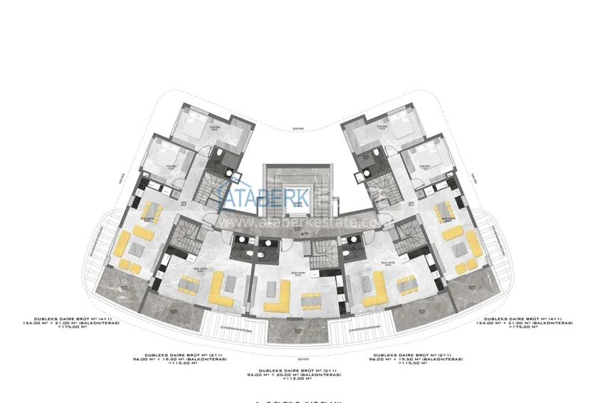 Buy cheap New investment project for a residential complex in Upper Oba, Alanya 4