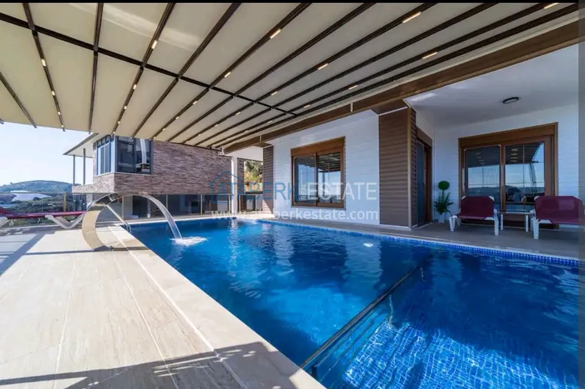 Luxurious two-story mansion at the foot of the mountains — Alanya, Yeşiloz district 5