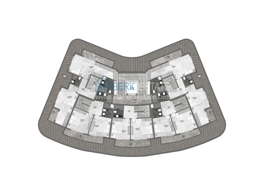 Buy cheap New investment project for a residential complex in Upper Oba, Alanya 5
