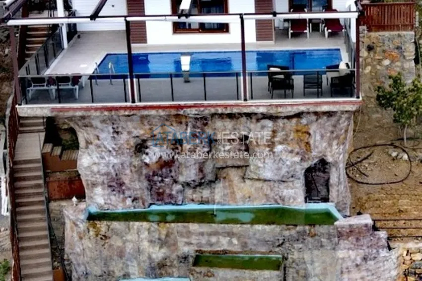 Luxurious two-story mansion at the foot of the mountains — Alanya, Yeşiloz district 9