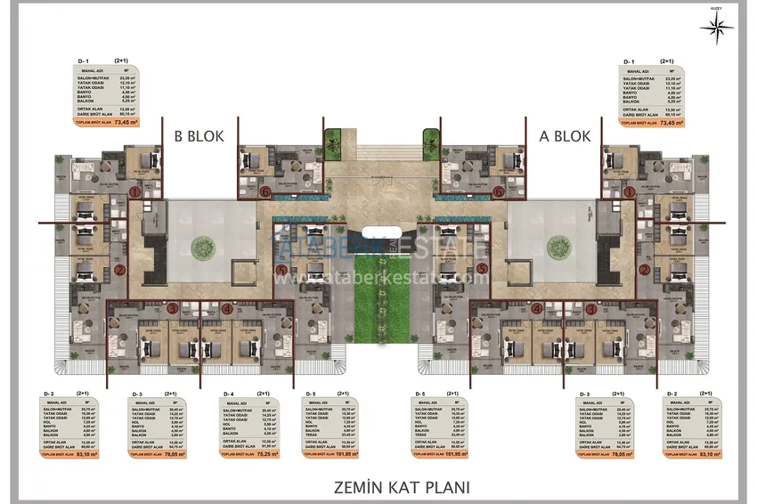 Buy cheap New residential complex with level 5 ★ infrastructure - apartments from a developer in Alanya 1 