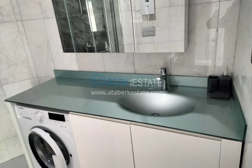 Purchase 1+1 penthouse with sea and mountain views in Alanya Tosmur B21 district 20