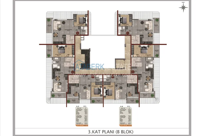 Buy cheap New residential complex with level 5 ★ infrastructure - apartments from a developer in Alanya 9 