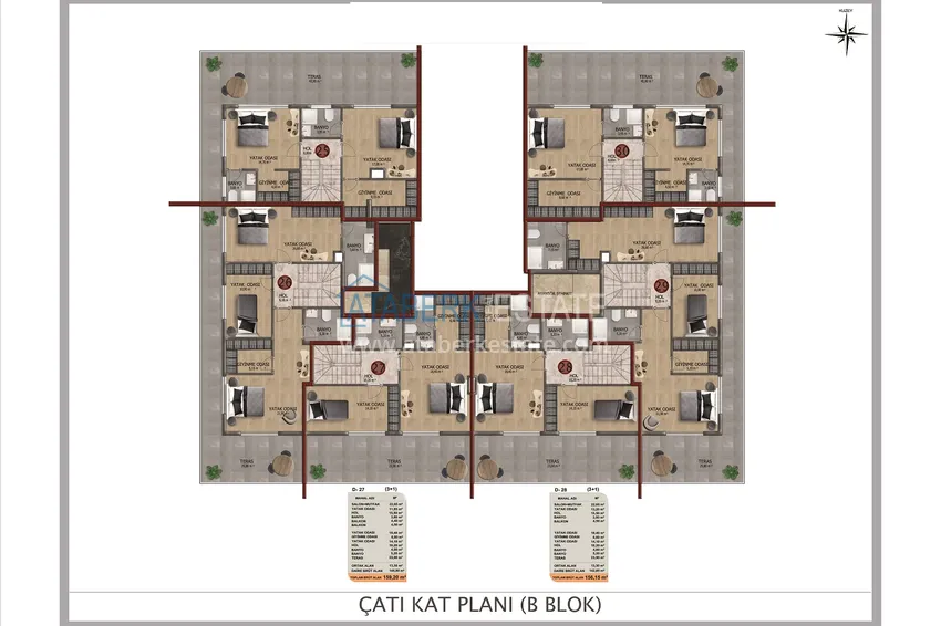 Buy cheap New residential complex with level 5 ★ infrastructure - apartments from a developer in Alanya 10 