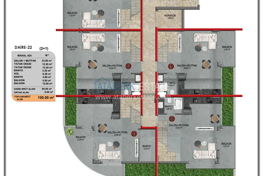 Buy cheap Premium residences in the Kestel area - property from the developer 3